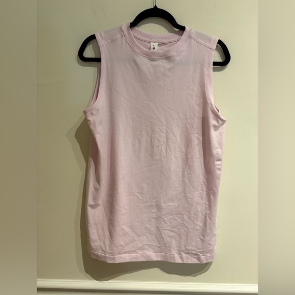 Lululemon All Yours Organic Cotton Tank Top Pink Organza Small - Picture 3 of 8